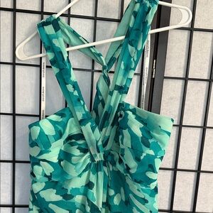 David’s bridal Teal and Green Dress 👗
